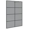 vidaXL &Tau;&omicron;ί&chi;&omicron;&sigmaf; &Nu;&tau;&omicron;&upsilon;&sigmaf; Walk-in &Mu;&alpha;ύ&rho;&omicron; 140 x 195 cm &sigma;&kappa;&lambda;&eta;&rho;&upsilon;&mu;έ&nu;&omicron; &gamma;&upsilon;&alpha;&lambda;ί