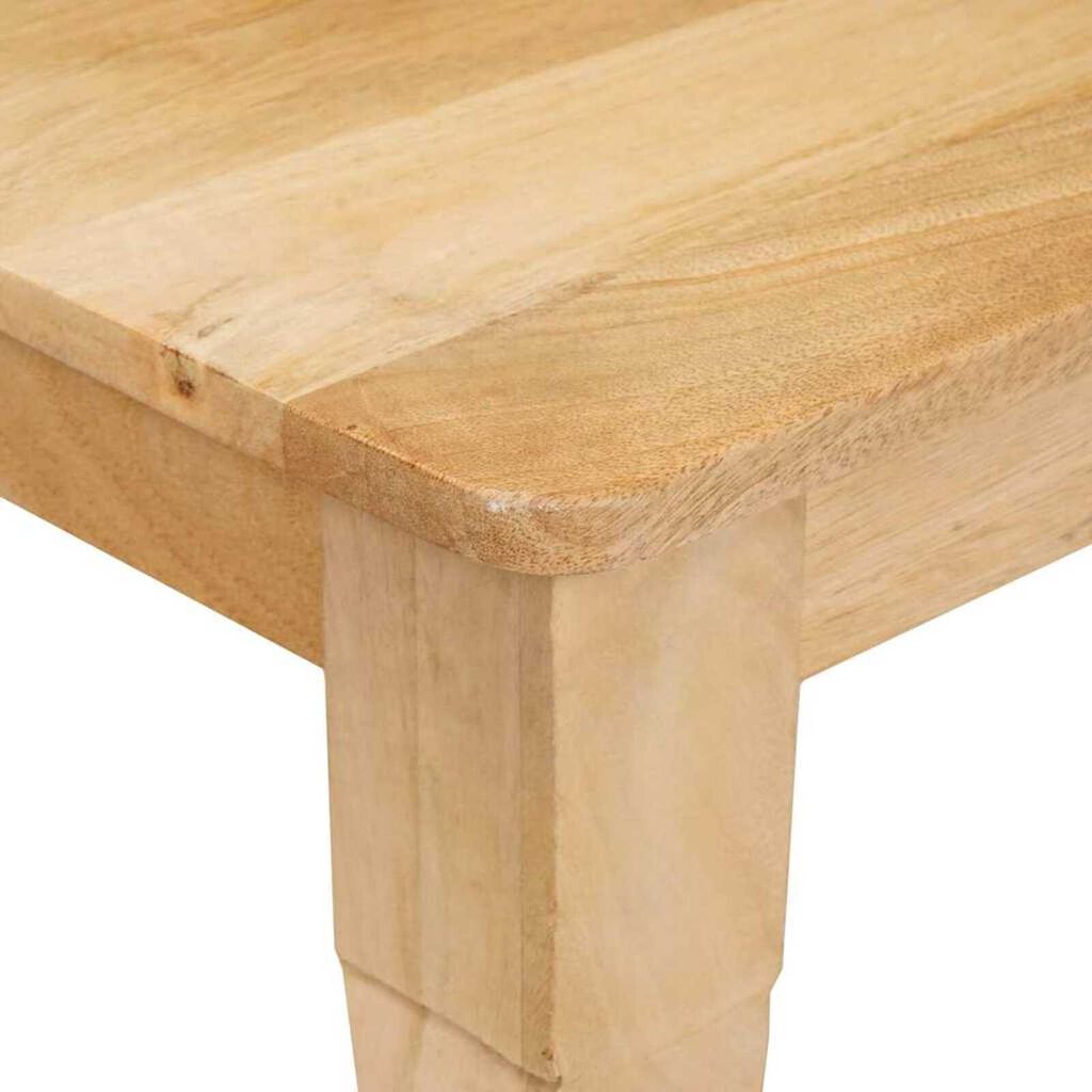 vidaXL Τραπεζάκι σαλονιού Καφέ 100 x 55 x 77 εκ Μασίφ ξύλο μάνγκο