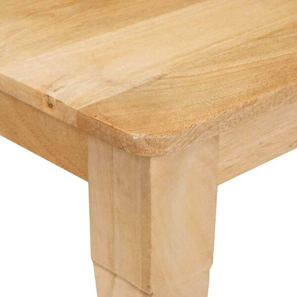 vidaXL Τραπεζάκι σαλονιού Καφέ 100 x 55 x 77 εκ Μασίφ ξύλο μάνγκο