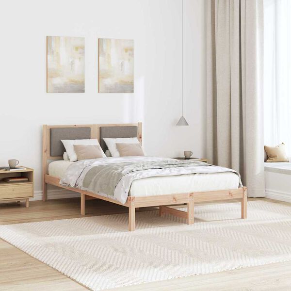 vidaXL &Sigma;&kappa;&epsilon;&lambda;&epsilon;&tau;ό&sigmaf; &Kappa;&rho;&epsilon;&beta;&alpha;&tau;&iota;&omicron;ύ Taupe 120 x 190 cm &Sigma;&tau;&epsilon;&rho;&epsilon;ά &xi;&upsilon;&lambda;&epsilon;ί&alpha; &pi;&epsilon;ύ&kappa;&omicron;&upsilon;
