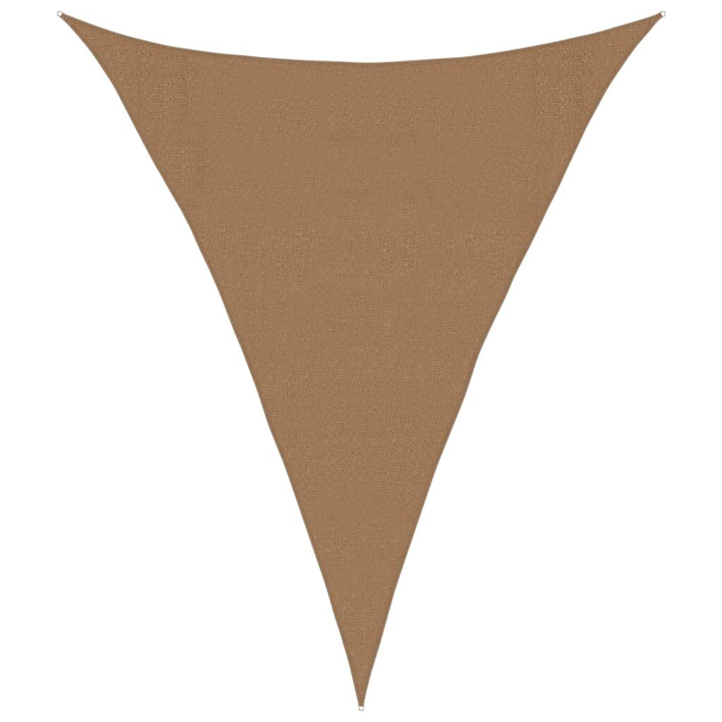 vidaXL Πανί Σκίασης Taupe 3 x 4 x 4 μ. από HDPE 160 γρ./μ²
