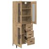 vidaXL Highboard Artisan Oak 69,5 x 34 x 180 &epsilon;&kappa;. &Epsilon;&pi;&epsilon;&xi;&epsilon;&rho;&gamma;&alpha;&sigma;&mu;έ&nu;&omicron; &xi;ύ&lambda;&omicron;