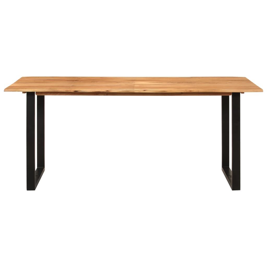 vidaXL Τραπεζαρία 180 x 90 x 76 εκ. από Μασίφ Ξύλο Ακακίας