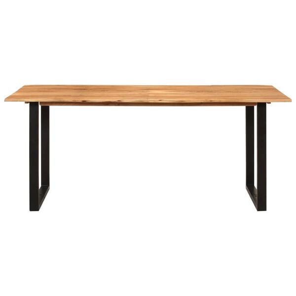 vidaXL Τραπεζαρία 180 x 90 x 76 εκ. από Μασίφ Ξύλο Ακακίας