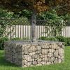 vidaXL &Alpha;&nu;&alpha;&sigma;&eta;&kappa;&omega;&mu;έ&nu;&omicron; &kappa;&rho;&epsilon;&beta;ά&tau;&iota; gabion &Alpha;&sigma;&eta;&mu;ί 100 x 100 x 40 cm