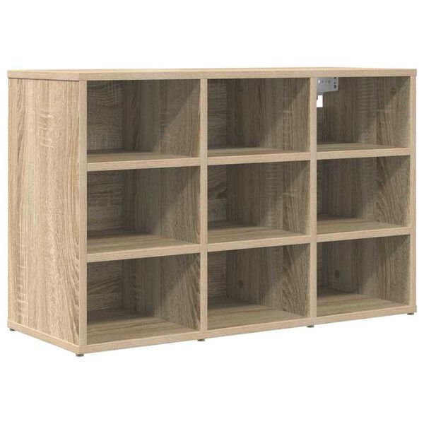 vidaXL Ντουλάπα Παπουτσιών με ράφι Sonoma Δρυς 77.5 x 30 x 51 εκ.