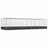 vidaXL &Kappa;&lambda;&omicron;&upsilon;&beta;ί &mu;&epsilon; &Epsilon;&pi;έ&kappa;&tau;&alpha;&sigma;&eta; &Alpha;&sigma;&eta;&mu;έ&nu;&iota;&omicron; 932x307x212 &epsilon;&kappa;. &Alpha;&tau;&sigma;ά&lambda;&iota;&nu;&omicron;