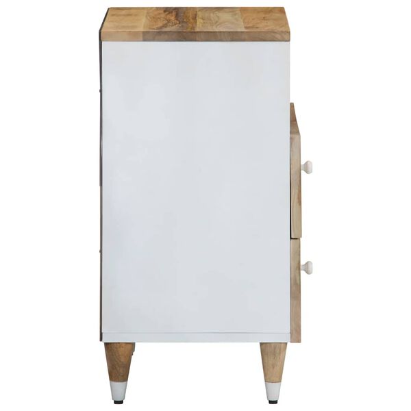 vidaXL Κομοδίνο 50 x 33 x 60 εκ. από Μασίφ Ξύλο Μάνγκο