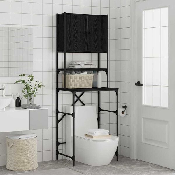 vidaXL &Nu;&tau;&omicron;&upsilon;&lambda;ά&pi;&alpha; &Pi;&lambda;&upsilon;&nu;&tau;&eta;&rho;ί&omicron;&upsilon; &Mu;&alpha;ύ&rho;&omicron; 0ak 68 x 48,5 x 194 &epsilon;&kappa;