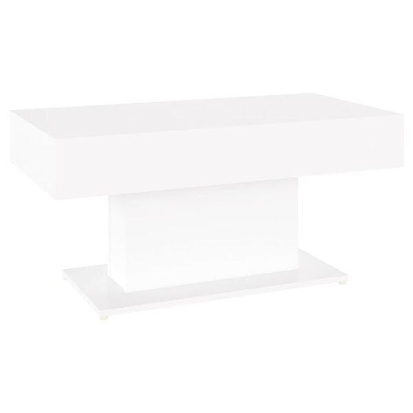 vidaXL Τραπεζάκι Σαλονιού Λευκό 96 x 50 x 45 εκ. από Επεξ. Ξύλο