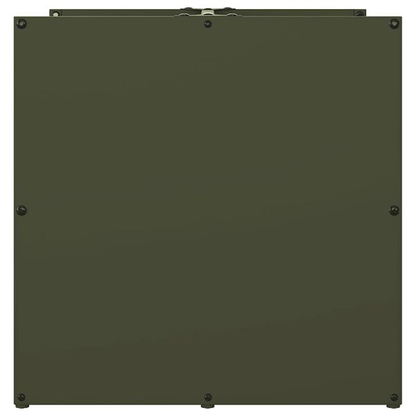 vidaXL Ράφι Καυσόξυλων 40x40x40 εκ. Χάλυβας ψυχρής έλασης