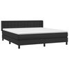 vidaXL &Kappa;&rho;&epsilon;&beta;ά&tau;&iota; Boxspring &mu;&epsilon; &Sigma;&tau;&rho;ώ&mu;&alpha; &Mu;&alpha;ύ&rho;&omicron; 180x200&epsilon;&kappa;.&alpha;&pi;ό &Sigma;&upsilon;&nu;&theta;&epsilon;&tau;&iota;&kappa;ό &Delta;έ&rho;&mu;&alpha;