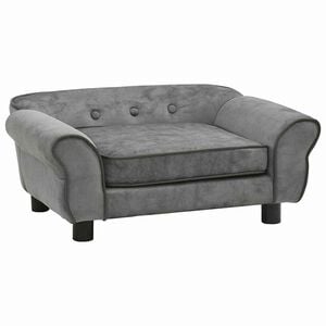 vidaXL &Kappa;&alpha;&nu;&alpha;&pi;έ&sigmaf; - &Kappa;&rho;&epsilon;&beta;ά&tau;&iota; &Sigma;&kappa;ύ&lambda;&omicron;&upsilon; &Sigma;&kappa;&omicron;ύ&rho;&omicron; &Gamma;&kappa;&rho;&iota; 72 x 45 x 30 &epsilon;&kappa;. &Beta;&epsilon;&lambda;&omicron;&upsilon;&tau;έ