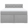 vidaXL &Kappa;&rho;&epsilon;&beta;ά&tau;&iota; Boxspring &mu;&epsilon; &Sigma;&tau;&rho;ώ&mu;&alpha; &Alpha;&nu;&omicron;&iota;&chi;&tau;ό &Gamma;&kappa;&rho;&iota; 140x190 &epsilon;&kappa;. &Upsilon;&phi;&alpha;&sigma;&mu;ά&tau;&iota;&nu;&omicron;