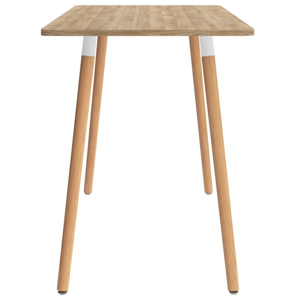 vidaXL Σετ Τραπεζαρίας 7 Τεμαχίων Ροζ