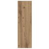 vidaXL &Nu;&tau;&omicron;&upsilon;&lambda;ά&pi;&alpha; &Pi;&alpha;&pi;&omicron;&upsilon;&tau;&sigma;&iota;ώ&nu; &mu;&epsilon; &rho;ά&phi;&iota; 2 pcs Artisan Oak 60 x 18 x 60 &epsilon;&kappa;