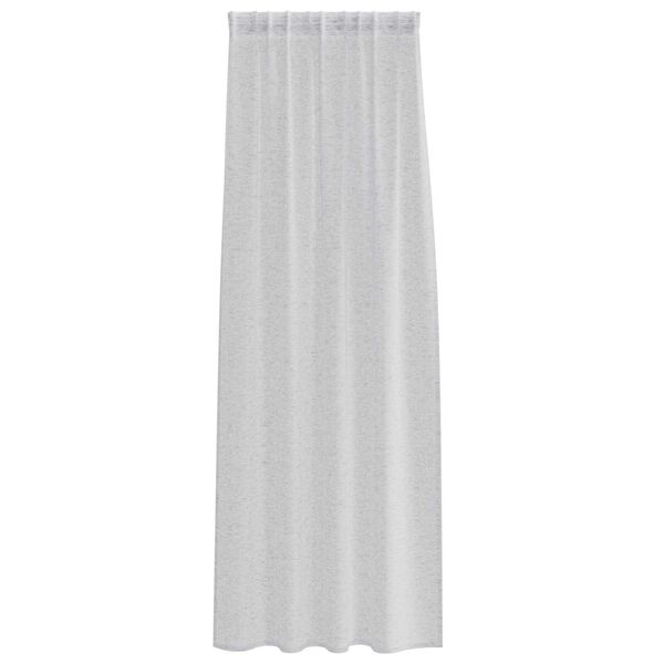 vidaXL Κουρτίνες 2 pcs Ανοιχτό γκρι 140 x 225 cm Πολυεστέρας
