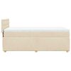 vidaXL &Kappa;&rho;&epsilon;&beta;ά&tau;&iota; Boxspring &mu;&epsilon; &Sigma;&tau;&rho;ώ&mu;&alpha; &Kappa;&rho;&epsilon;&mu; 80 x 200 &epsilon;&kappa;. &Upsilon;&phi;&alpha;&sigma;&mu;ά&tau;&iota;&nu;&omicron;