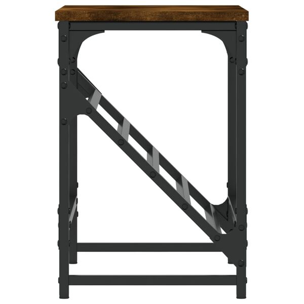vidaXL Παπουτσοθήκη Καπνιστή Δρυς 60x30x45 εκ. Επεξεργασμένο Ξύλο