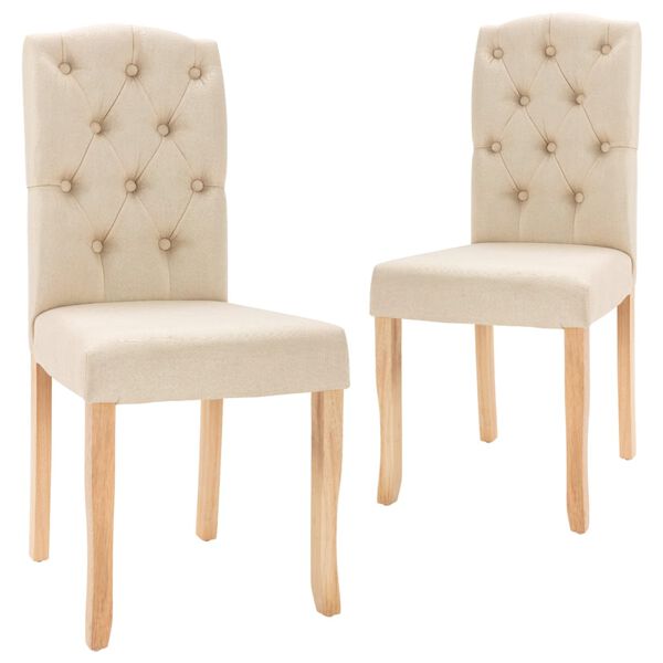 vidaXL &Kappa;&alpha;&rho;έ&kappa;&lambda;&epsilon;&sigmaf; &Tau;&rho;&alpha;&pi;&epsilon;&zeta;&alpha;&rho;ί&alpha;&sigmaf; 2 &tau;&epsilon;&mu;. &Kappa;&rho;&epsilon;&mu; &Upsilon;&phi;&alpha;&sigma;&mu;ά&tau;&iota;&nu;&epsilon;&sigmaf;