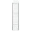 vidaXL Συρματοκιβώτιο Τοξωτό 150x50x220/240εκ. από Γαλβανισμένο Χάλυβα