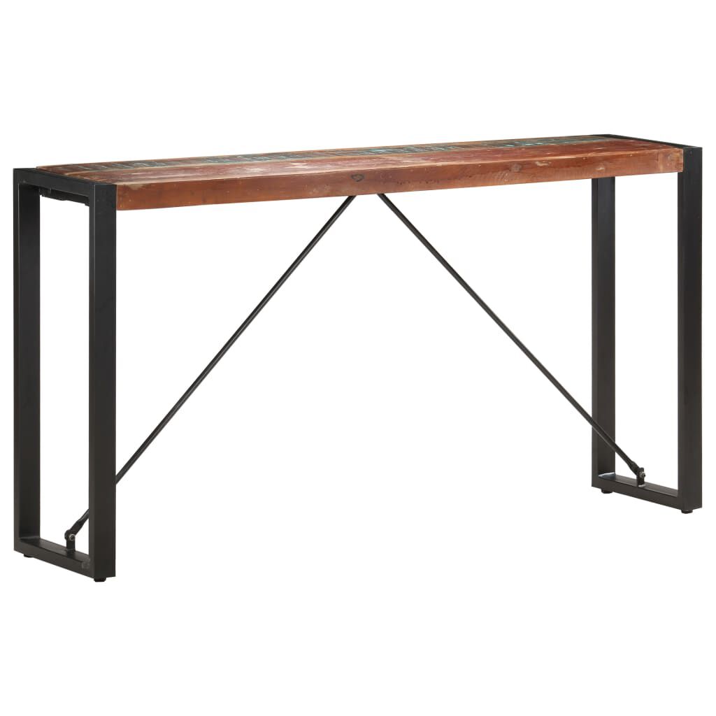 vidaXL Τραπέζι Κονσόλα 150 x 35 x 76 εκ. από Μασίφ Ανακυκλωμένο Ξύλο
