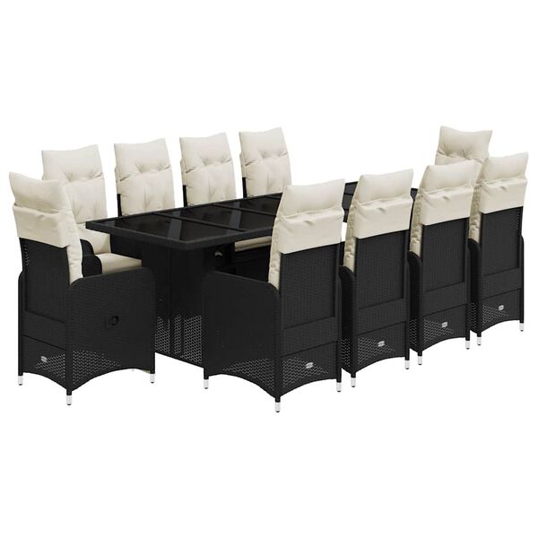 vidaXL &Sigma;&epsilon;&tau; &Epsilon;&pi;ί&pi;&lambda;&omega;&nu; Bistro &Kappa;ή&pi;&omicron;&upsilon; 11&tau;&epsilon;&mu; &Mu;&alpha;ύ&rho;&omicron; &Sigma;&upsilon;&nu;&theta;&epsilon;&tau;. &Rho;&alpha;&tau;ά&nu; &mu;&epsilon; &Mu;&alpha;&xi;&iota;&lambda;ά&rho;&iota;&alpha;