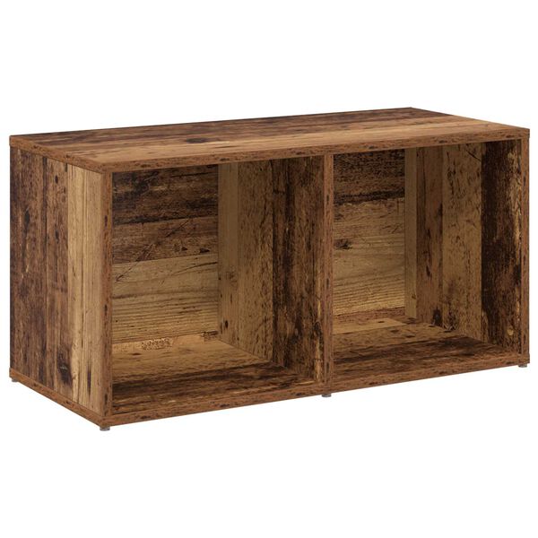 vidaXL Σετ επίπλου τηλεόρασης 2 pcs Παλιό ξύλο 72 x 35 x 36.5 cm