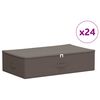 vidaXL &Kappa;&omicron;&upsilon;&tau;ί &alpha;&pi;&omicron;&theta;ή&kappa;&epsilon;&upsilon;&sigma;&eta;&sigmaf; 24 pcs &Gamma;&kappa;&rho;&iota; 70 x 40 x 18 &epsilon;&kappa;. Ύ&phi;&alpha;&sigma;&mu;&alpha;