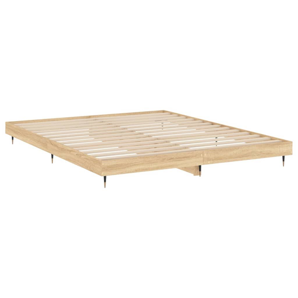 vidaXL Πλαίσιο κρεβατιού χωρίς στρώμα 180x200 εκ. Επεξεργασμένο Ξύλο