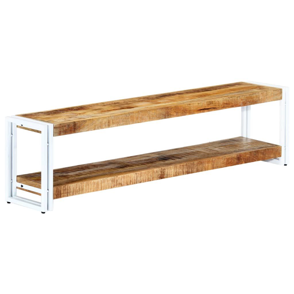 vidaXL Έπιπλο Τηλεόρασης 150 x 30 x 40 εκ. από Μασίφ Ξύλο Μάνγκο