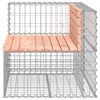 vidaXL Παγκάκι Συρματοκιβώτιο 92x71x65,5 εκ. Μασίφ Ξύλο Ψευδοτσούγκας