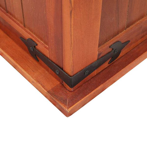 vidaXL Μπαούλο Αποθήκευσης 79 x 34 x 32 εκ. από Μασίφ Ξύλο Ακακίας