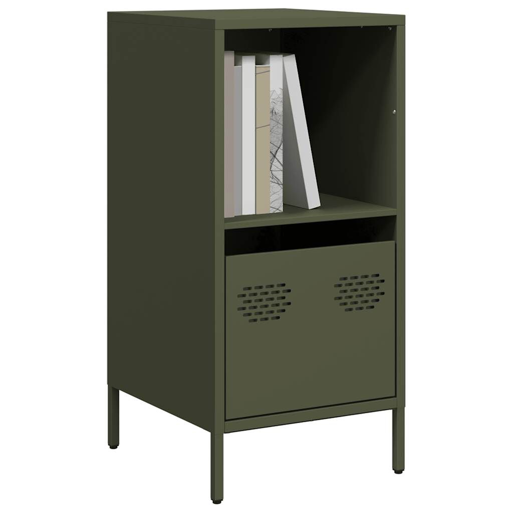 vidaXL Ντουλάπι Λαδί 35x39x73,5 εκ. από Χάλυβα Ψυχρής Έλασης