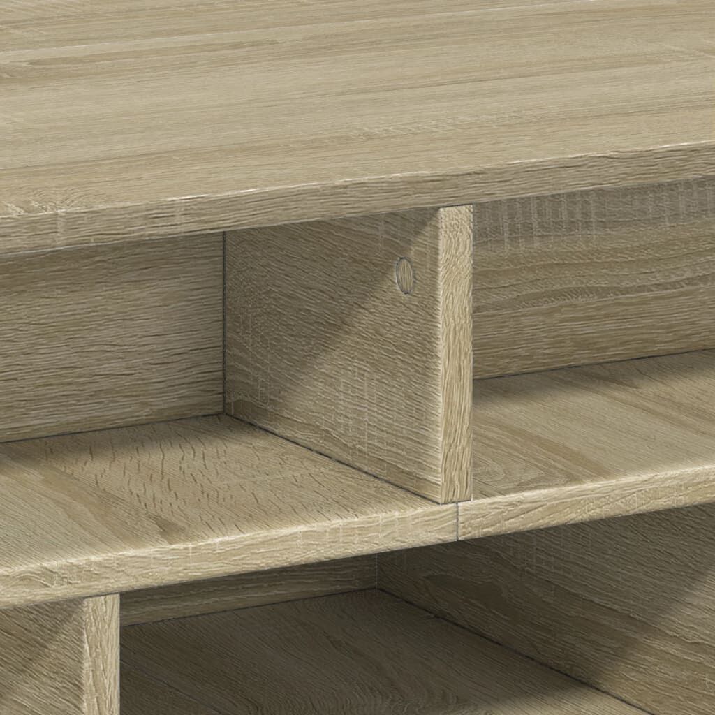 vidaXL Τραπεζάκι Σαλονιού Sonoma Δρυς 70x70x29 εκ. Επεξεργασμένο Ξύλο