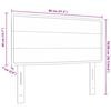 vidaXL Κεφαλάρι με κεφαλάρι Taupe 80 cm ύφασμα