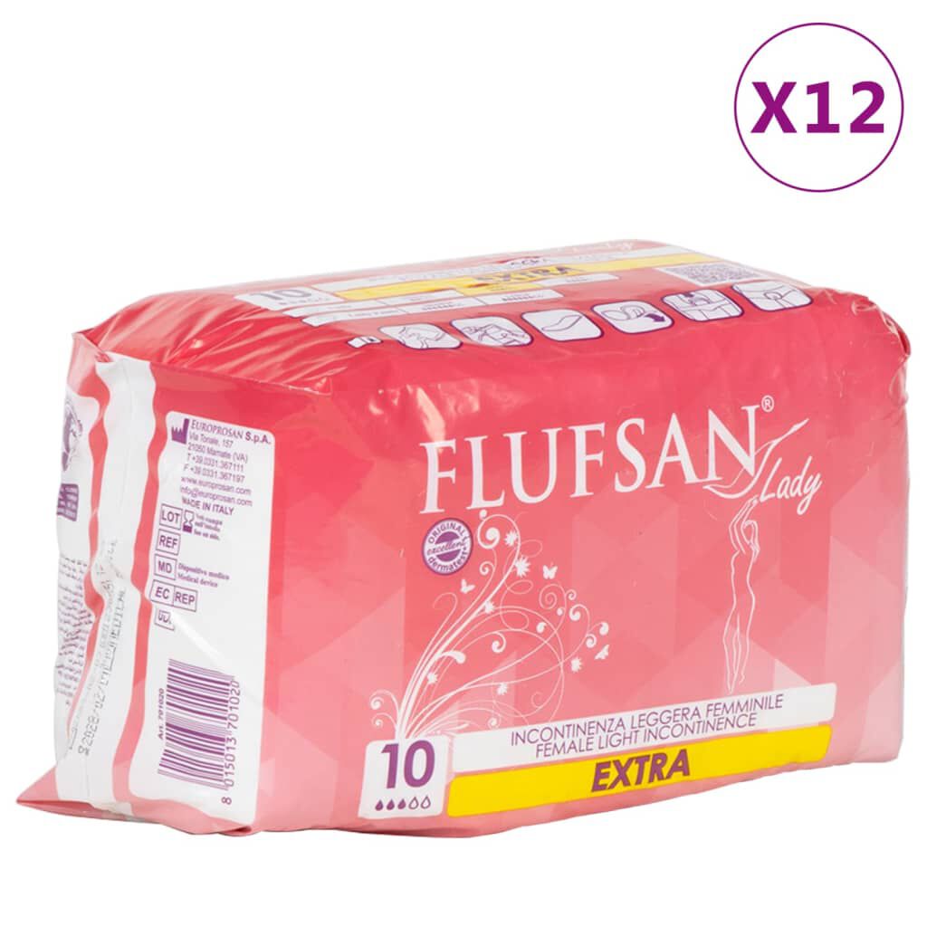 Flufsan Πάνες Ακράτειας για Γυναίκες 120 Τεμ.