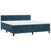 vidaXL &Kappa;&rho;&epsilon;&beta;ά&tau;&iota; Boxspring &mu;&epsilon; &Sigma;&tau;&rho;ώ&mu;&alpha; &Sigma;&kappa;&omicron;ύ&rho;&omicron; &Mu;&pi;&lambda;&epsilon; 160x200 &epsilon;&kappa;. &Beta;&epsilon;&lambda;&omicron;ύ&delta;&iota;&nu;&omicron;