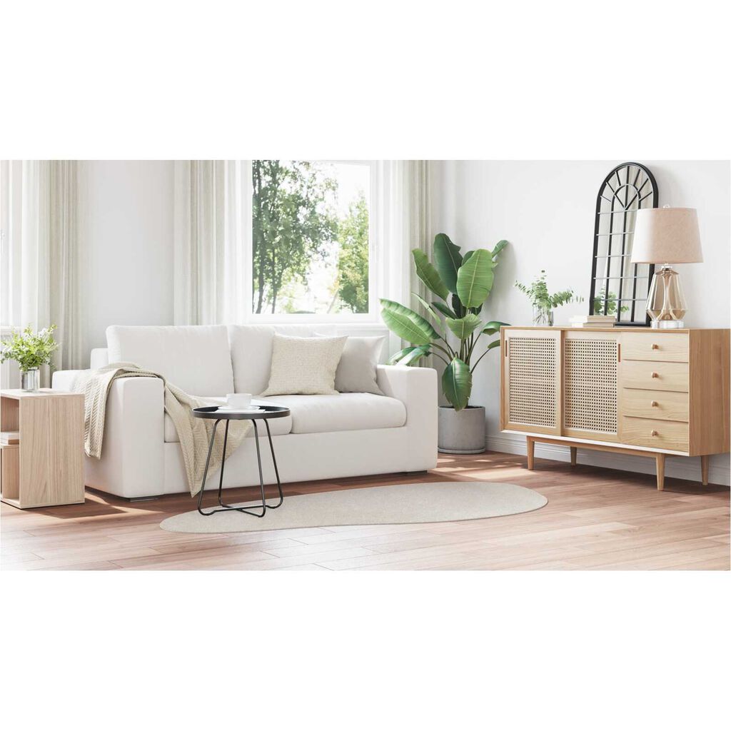 vidaXL Χαλί Άμμος 100 x 200 cm Πολυεστέρας