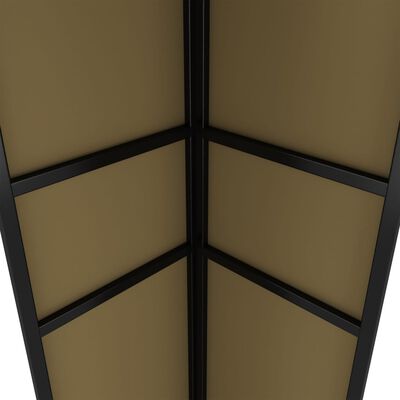vidaXL Κιόσκι με Διπλή Οροφή Taupe 3 x 6 μ. 180 γρ/μ²
