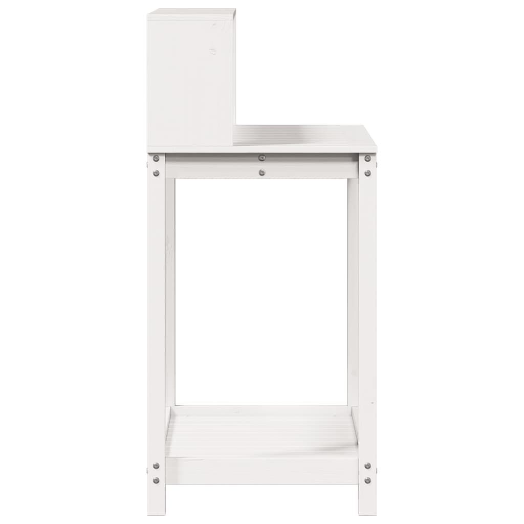 vidaXL Τραπέζι Κηπουρικής με Ράφια 82,5x50x109,5 εκ. Μασίφ Ξύλο Πεύκου