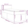 vidaXL &Kappa;&rho;&epsilon;&beta;ά&tau;&iota; Boxspring &mu;&epsilon; &Sigma;&tau;&rho;ώ&mu;&alpha; &Sigma;&kappa;&omicron;ύ&rho;&omicron; &Pi;&rho;ά&sigma;&iota;&nu;&omicron; 100x200&epsilon;&kappa;. &Beta;&epsilon;&lambda;&omicron;ύ&delta;&iota;&nu;&omicron;