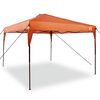 vidaXL Σκηνή Canopy Pop-up Πορτοκαλί 300 x 300 cm ύφασμα