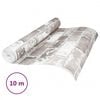 vidaXL Ταπετσαρία 3D με Σχέδιο Τούβλων Γκρι 10x0,53μ Non-woven