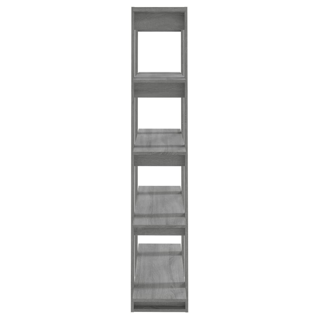 vidaXL Βιβλιοθήκη/Διαχωριστικό Χώρου Γκρι Sonoma 100 x 30 x 160 εκ.