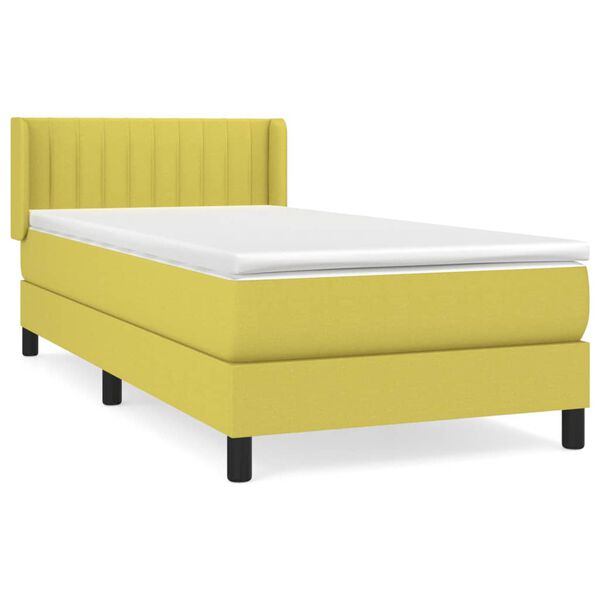 vidaXL &Kappa;&rho;&epsilon;&beta;ά&tau;&iota; Boxspring &mu;&epsilon; &Sigma;&tau;&rho;ώ&mu;&alpha; &Pi;&rho;ά&sigma;&iota;&nu;&omicron; 90x190 &epsilon;&kappa;.&Upsilon;&phi;&alpha;&sigma;&mu;ά&tau;&iota;&nu;&omicron;