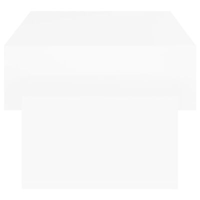 vidaXL Τραπεζάκι Σαλονιού Λευκό 105 x 55 x 32 εκ. από Μοριοσανίδα