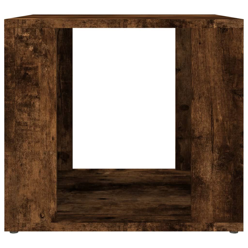 vidaXL Κομοδίνο Καπνιστή βελανιδιά 41x40x36 εκ. από Επεξεργασμένο Ξύλο