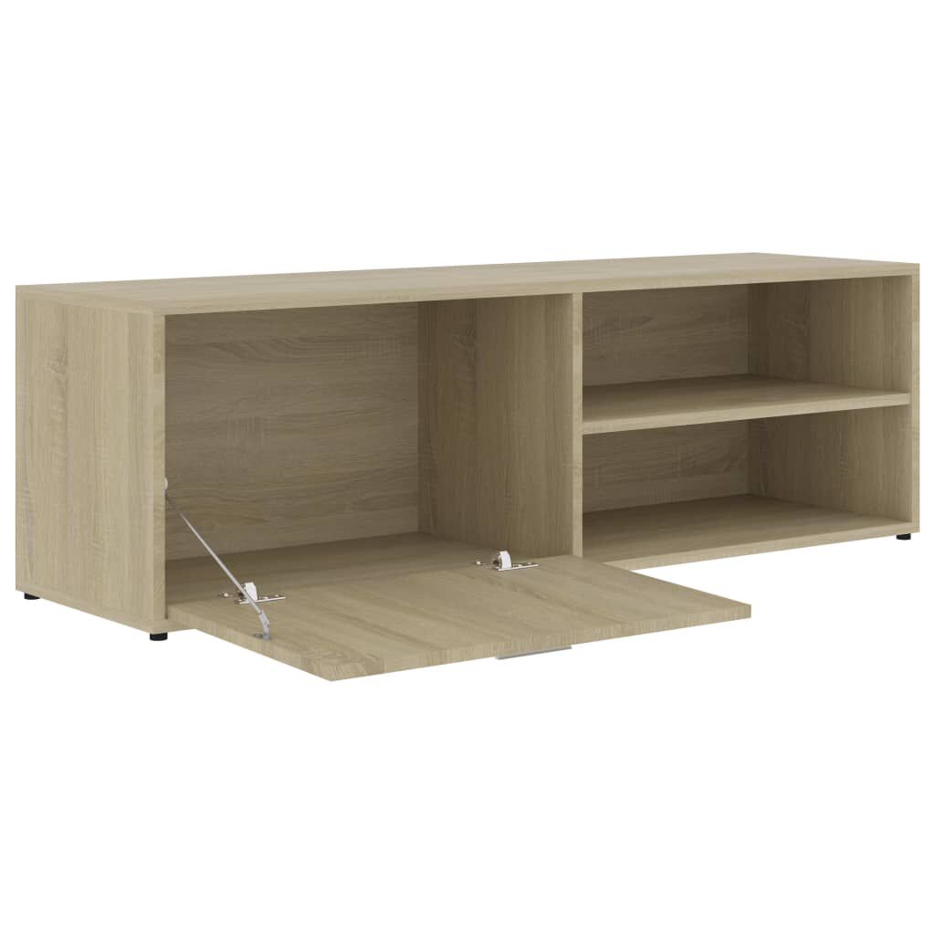vidaXL Έπιπλο Τηλεόρασης Sonoma Δρυς 120 x 34 x 37 εκ. από Επεξ. Ξύλο