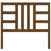 vidaXL Κεφαλάρι Κρεβατιού Καφέ Μελί 106x4x100 εκ. Μασίφ Ξύλο Πεύκου